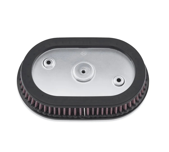 SE' HIGH-FLOW K&N REPLACEMENT AIR FILTER ELEMENT - '17 + SOFTAIL, TOURING + TRIKE