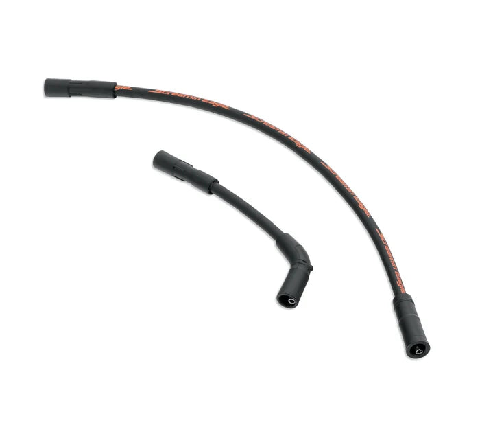 SCREAMIN' EAGLE 10MM PHAT SPARK PLUG WIRES 07+ SPORTSTER (BLACK)