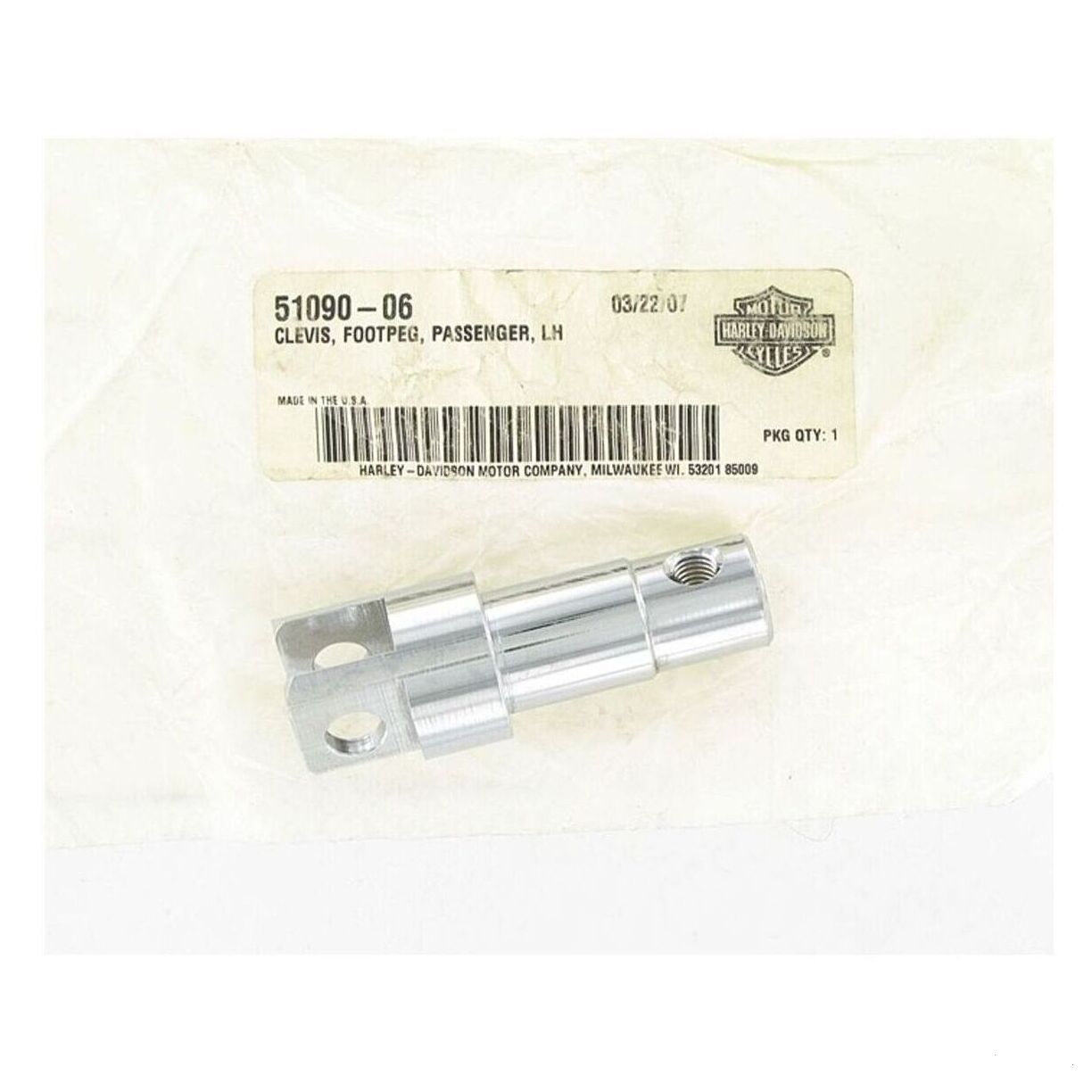 RIGHT PASSENGER FOOTPEG CLEVIS