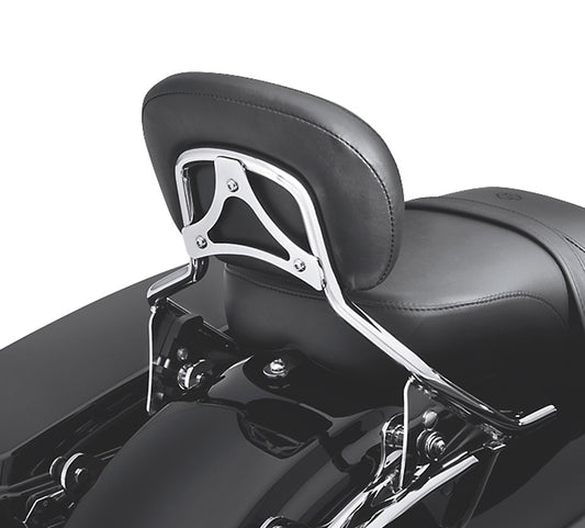 SISSYBAR UPRIGHT, SHORT, DETACHABLE, TOURING - CHROME