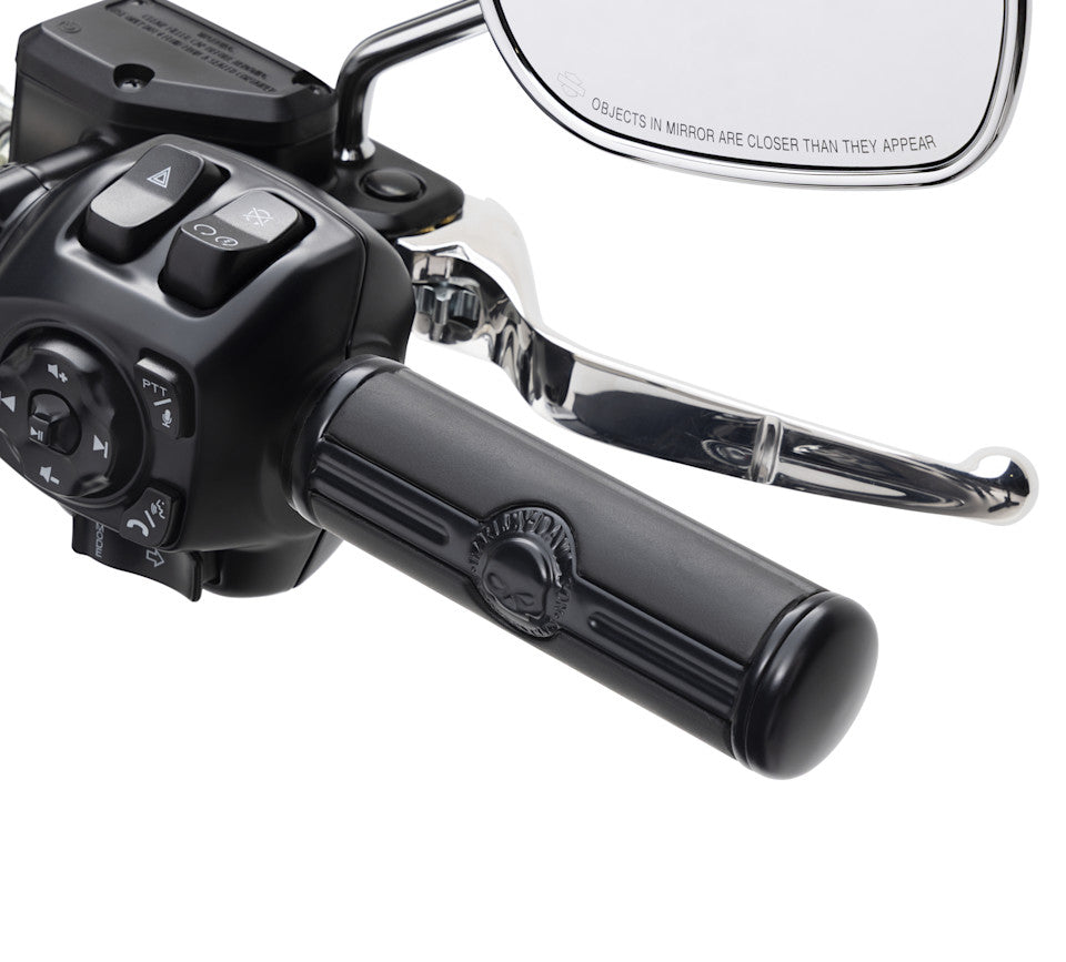 WILLIE G SKULL HAND GRIPS - GEN 2 (BLACK)