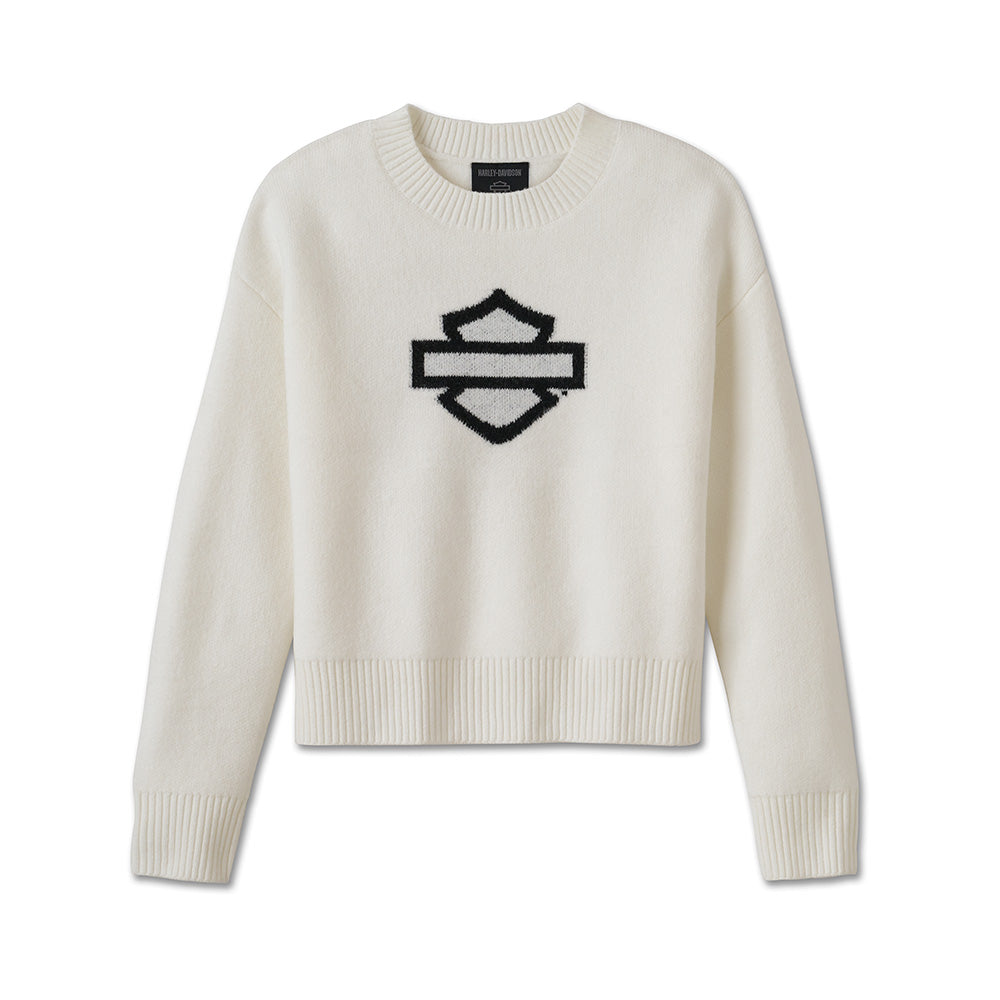 OPEN BAR & SHIELD SWEATER