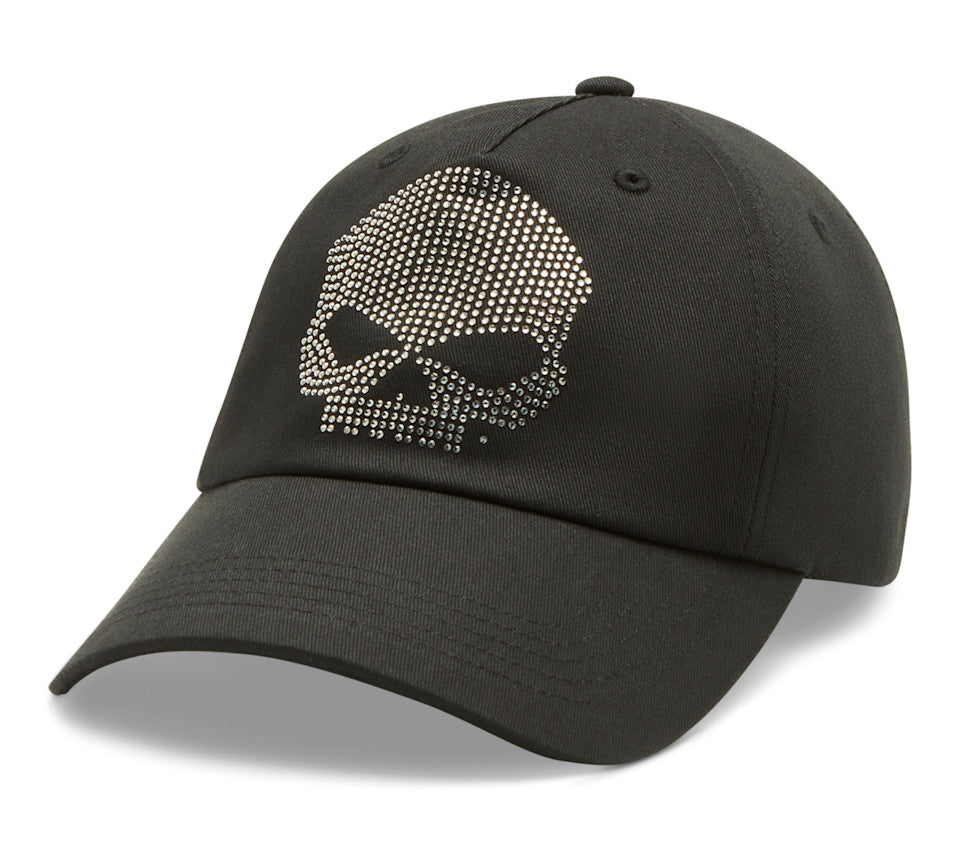 Women's Willie G Bling Skull Ballcap