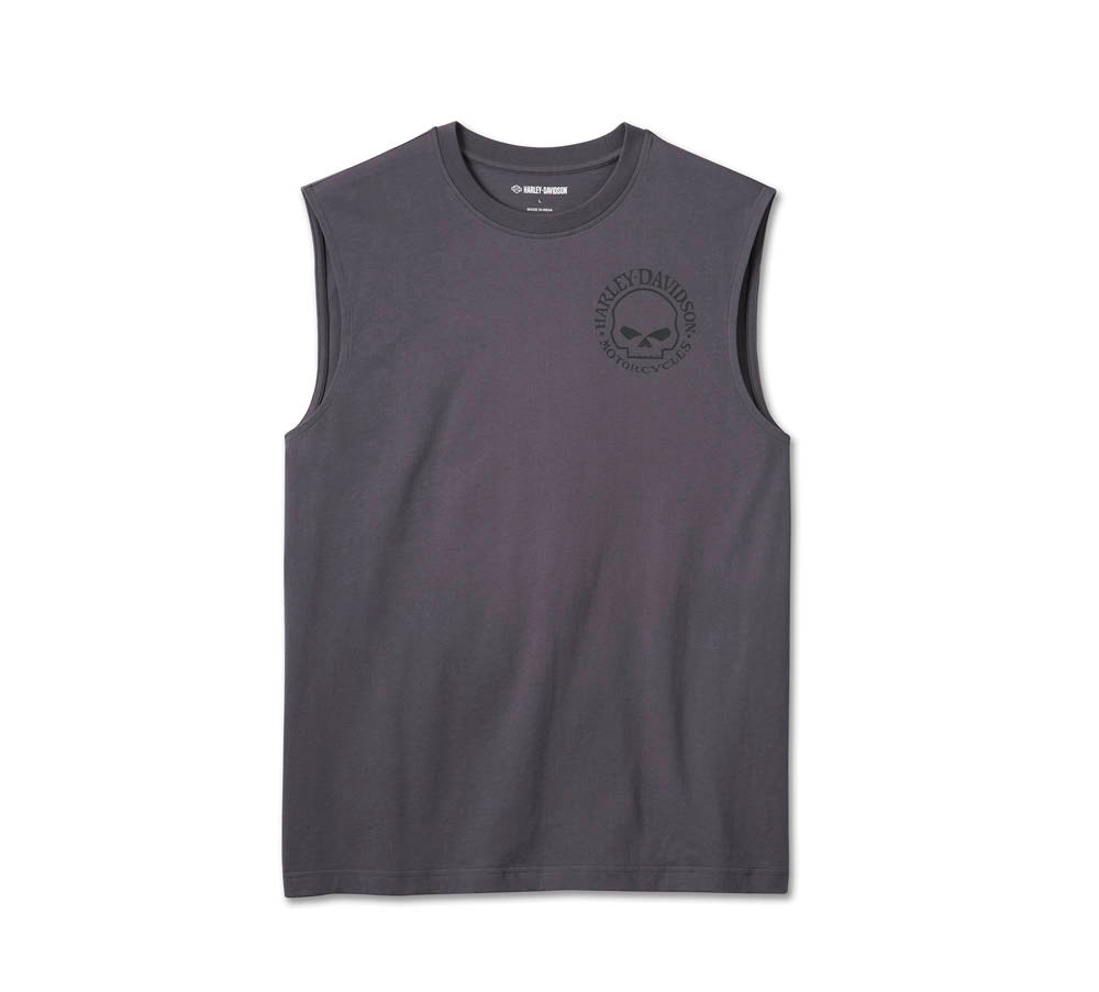 WILLIE G SKULL MUSCLE TANK - XL