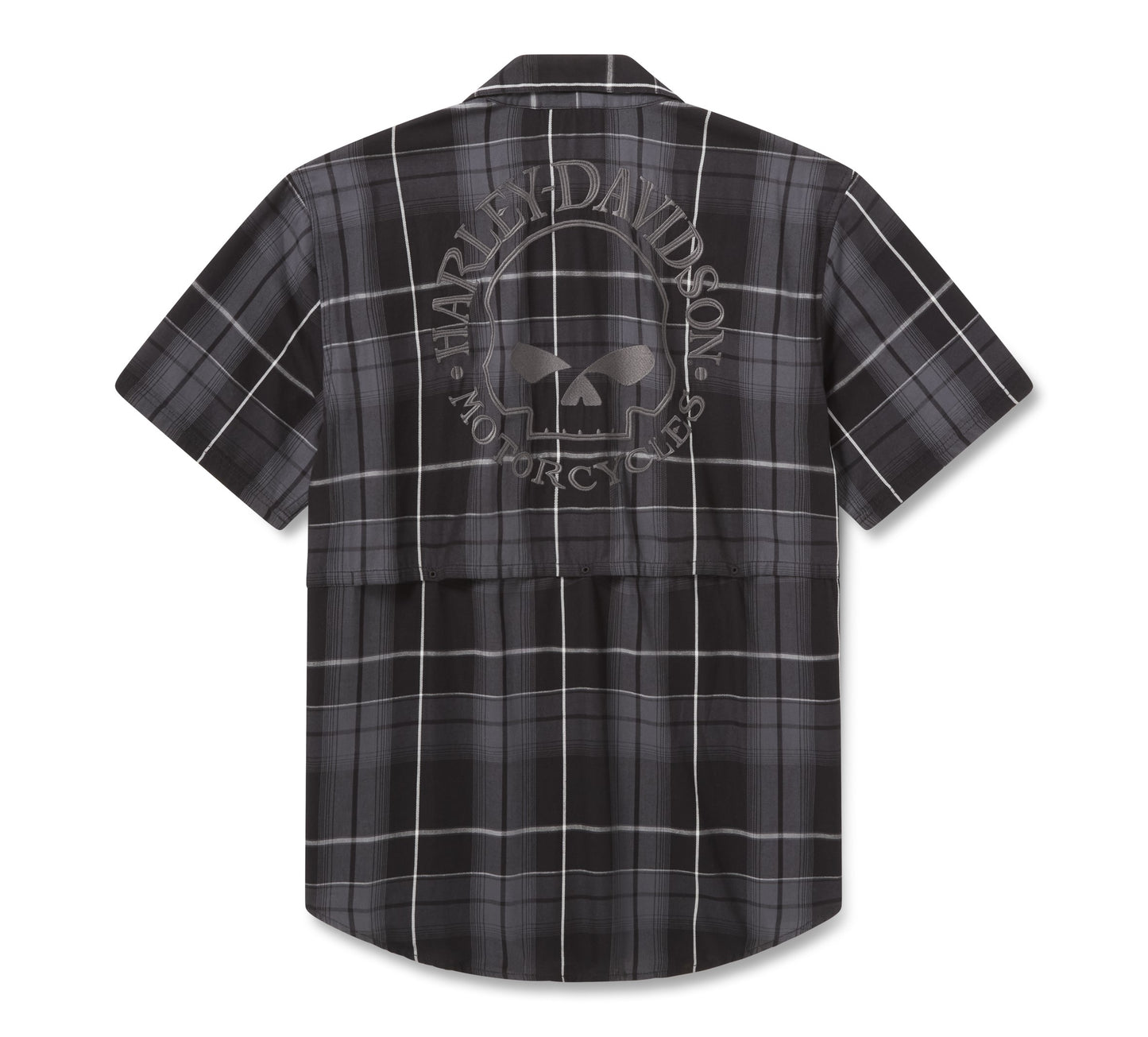 WILLIE G SKULL VENTED STRETCH COMFORT SHIRT