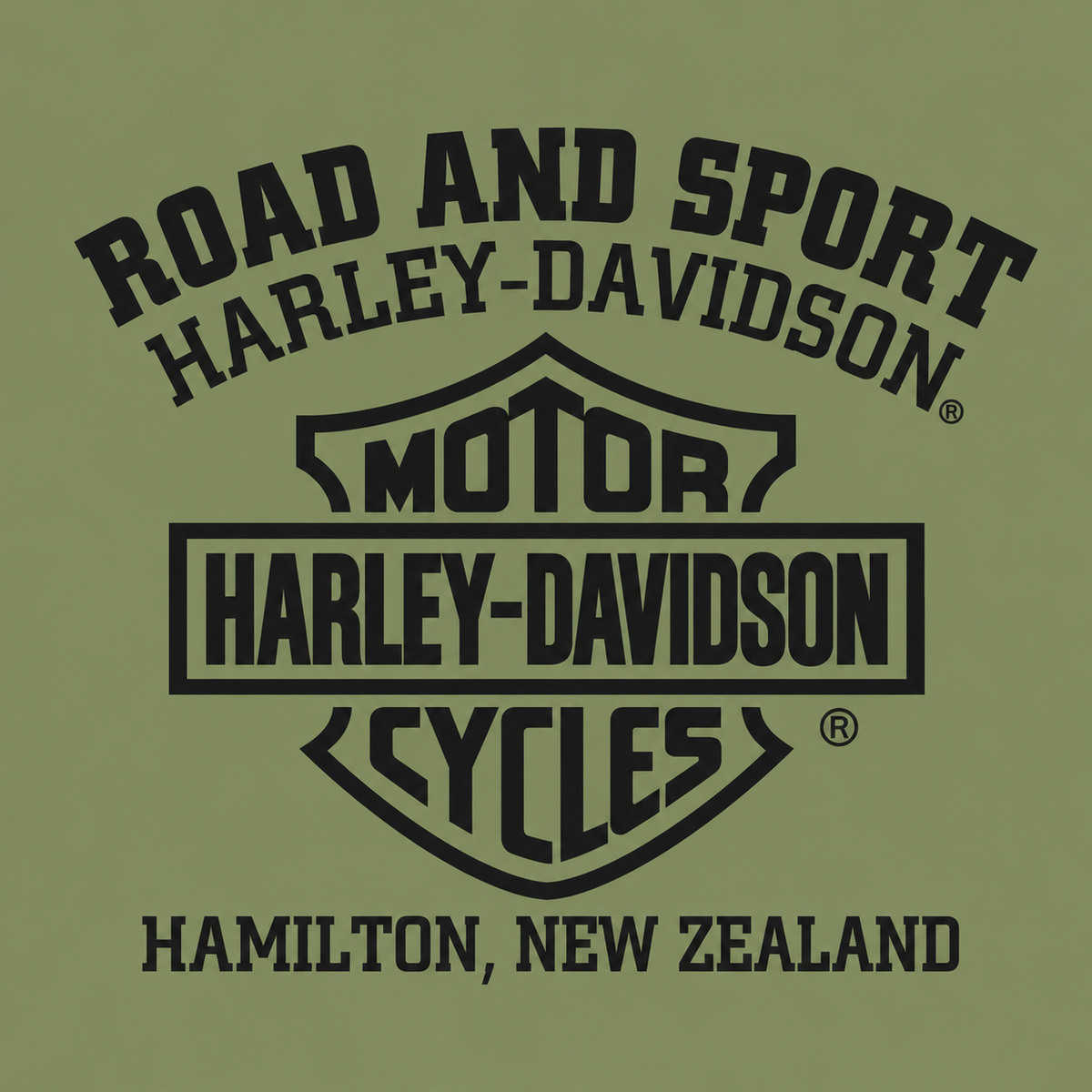 VIPER DEALER TEE - MILIATRY GREEN