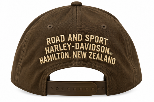 COIN DEALER CAP - DARK BROWN