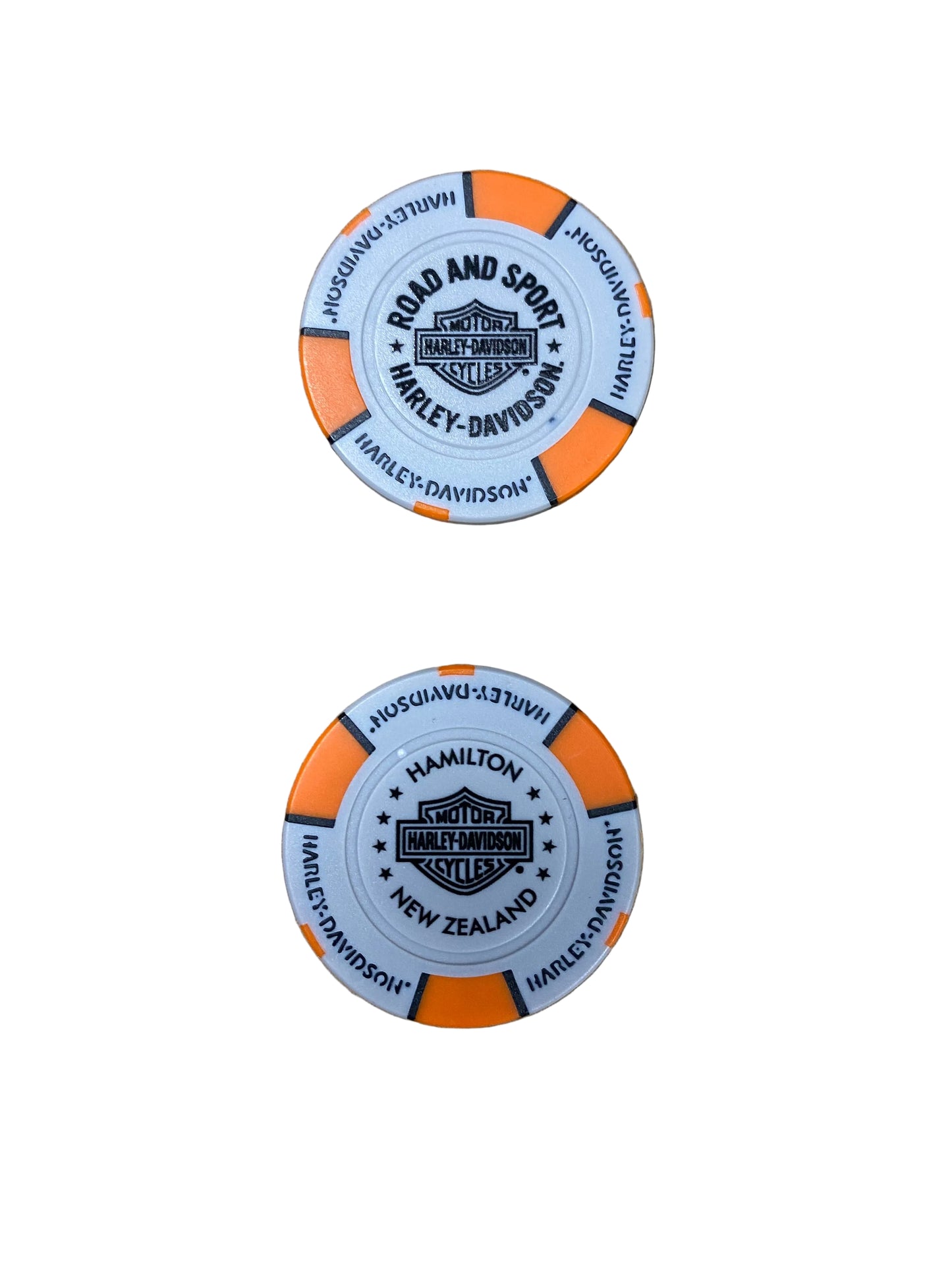 H-D POKER CHIP GRAY