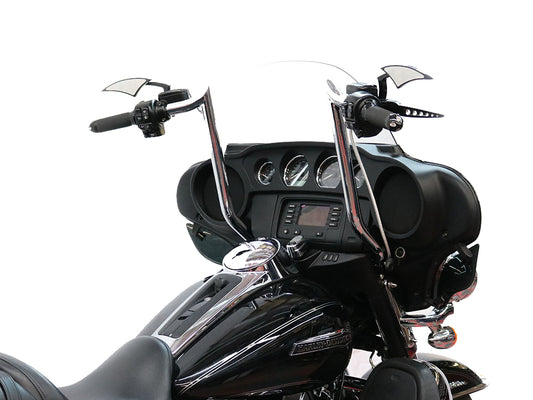 PAUL YAFFE, 16IN. x 1-1/4IN. BAGGER MONKEY HANDLEBAR – (Chrome).