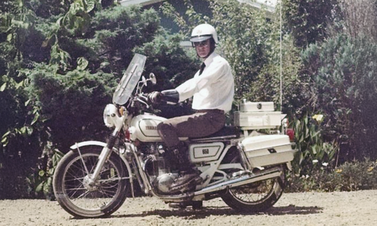 1985 Yamaha XJ750 Police Bike
