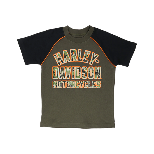 CAMO RAGLAN TEE