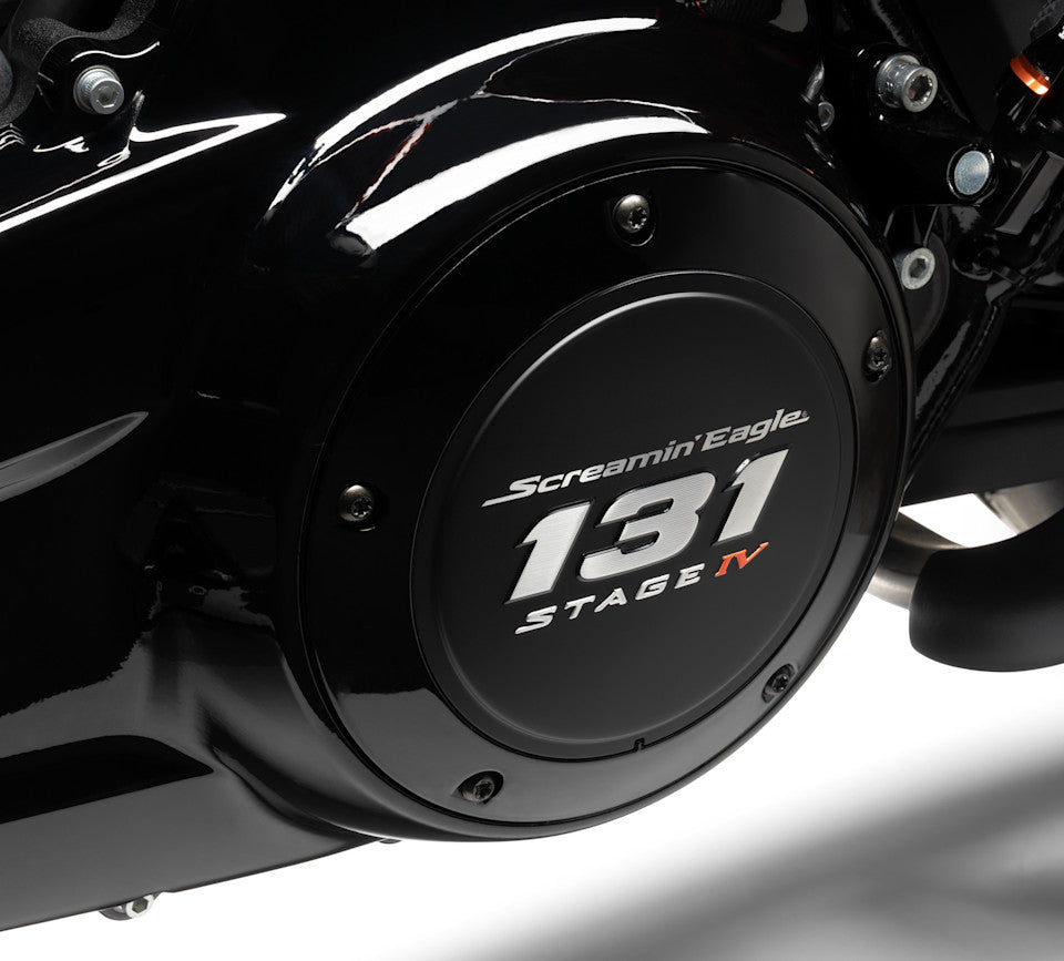 SCREAMIN' EAGLE 131 DERBY COVER - BLACK