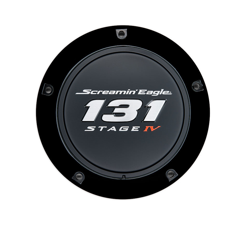 SCREAMIN' EAGLE 131 DERBY COVER - BLACK