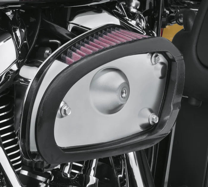 SCREAMIN' EAGLE HIGH-FLOW AIR CLEANER KIT -WEDGE - (CHROME)