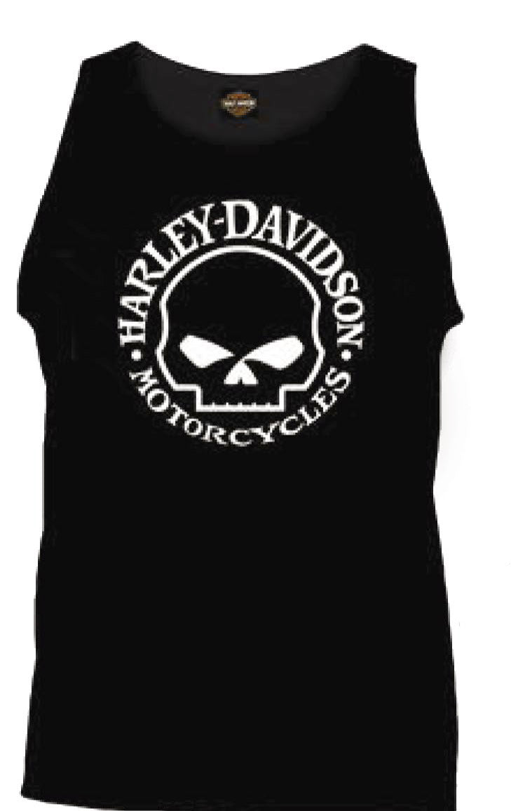 MENS WILLIE G DEALER TANK, BLACK