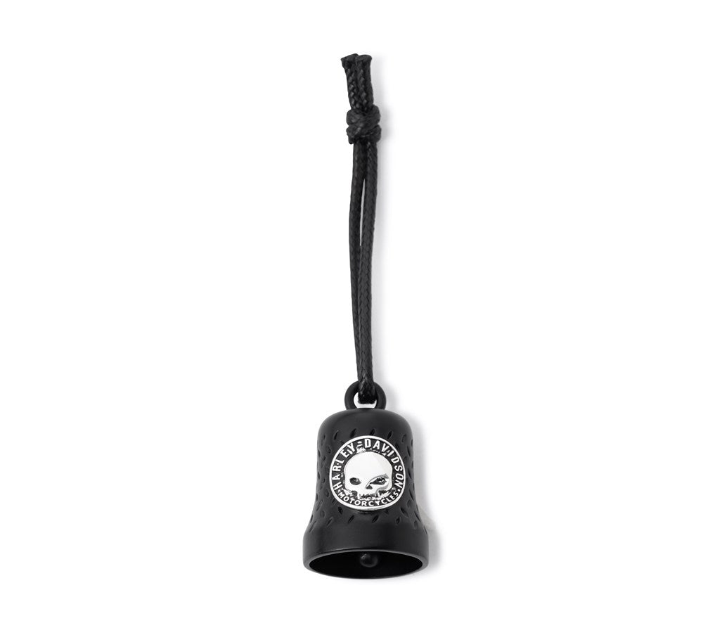 RIDE BELL - BLACK HARLEY-DAVIDSON® AND WILLIE G ROUND LOGO CUT OUT