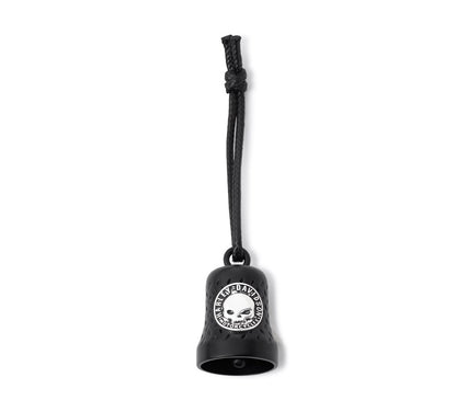 RIDE BELL - BLACK HARLEY-DAVIDSON® AND WILLIE G ROUND LOGO CUT OUT