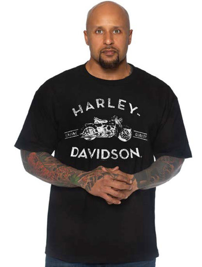MENS PRECISELY DEALER TEE, BLACK