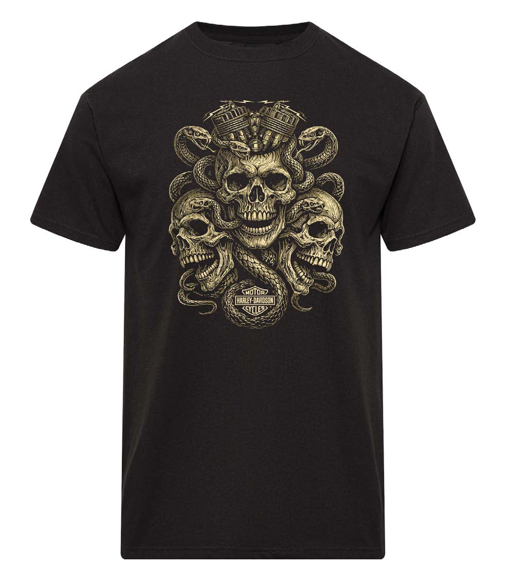 FLATHEAD DEALER TEE - BLACK
