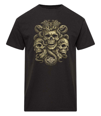 FLATHEAD DEALER TEE - BLACK