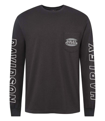 SPECTACLE LONG SLEEVE DEALER TEE - BLACK
