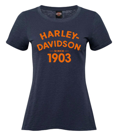 WOMEN'S OPULENCE DEALER TEE - INDIGO
