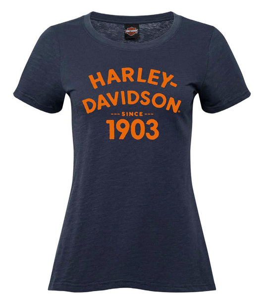 WOMEN'S OPULENCE DEALER TEE - INDIGO