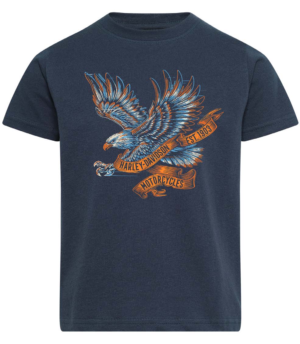 KID'S STUNT EAGLE DEALER TEE - DENIM