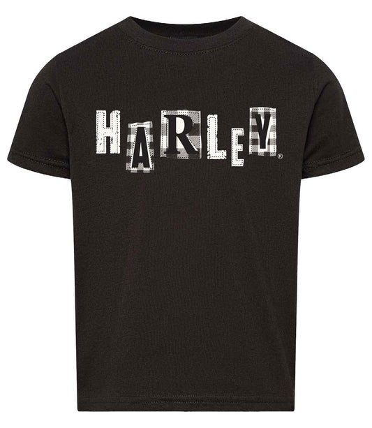 KID'S CRISSCROSS DEALER TEE - BLACK