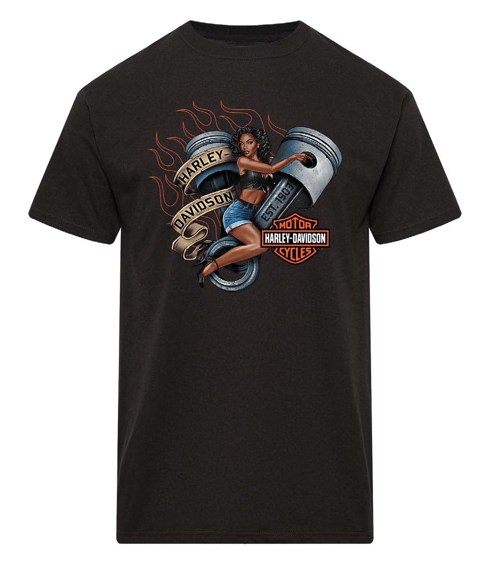 PISTON DEALER TEE - BLACK
