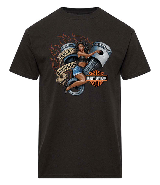 PISTON DEALER TEE - BLACK
