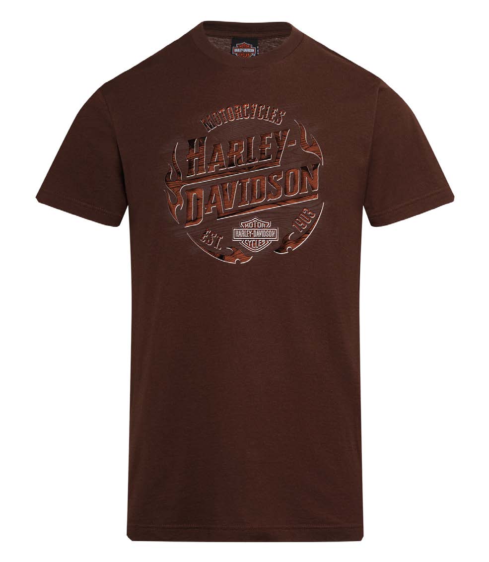 CHOP BLOCK DEALER TEE - BROWN