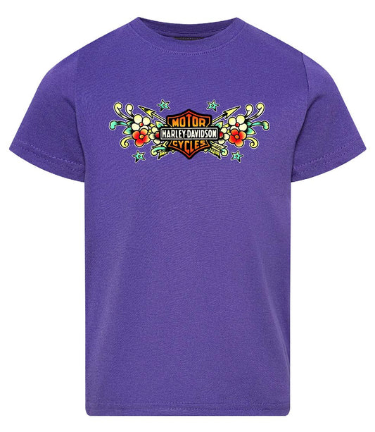 ARCHER - KIDS DEALER TEE - PURPLE