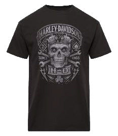 ENGRAVED DEALER TEE, BLACK