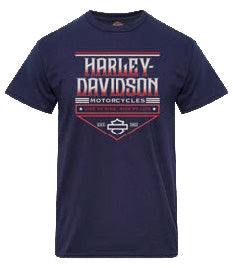SALUTE DEALER TEE, NAVY