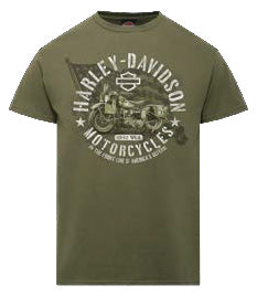 CAVALRY DEALER TEE, OLIVE