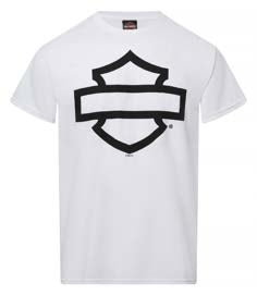 OPEN B&S DEALER TEE, WHITE