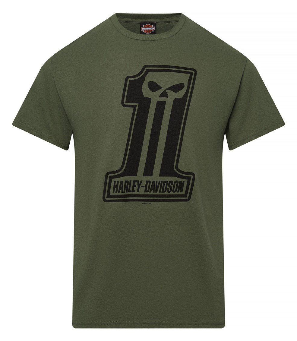 DARK TRAIT DEALER TEE - MILITARY GREEN