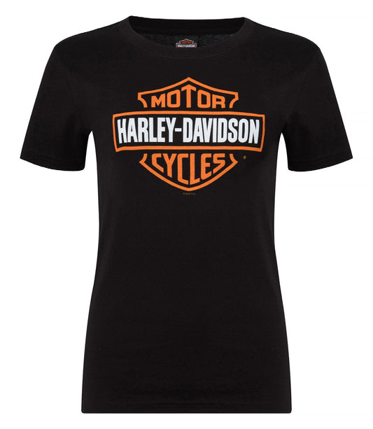 BAR & SHIELD WOMENS DEALER TEE - BLACK