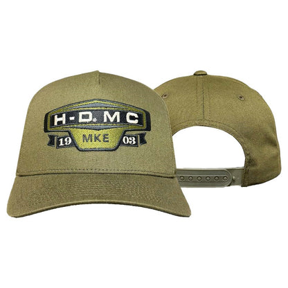 BADGE VINTAGE GREEN DEALER CAP