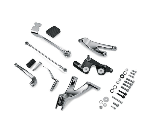 M8 SOFTAIL STANDARD FORWARD CONTROL KIT - CHROME