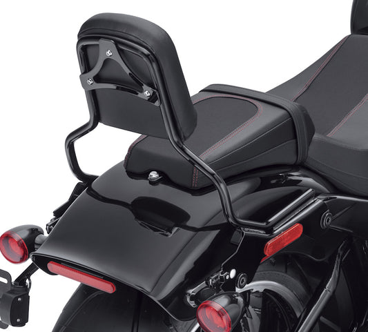 HOLDFAST SISSY BAR UPRIGHT  WIDE (240MM) - STANDARD HEIGHT - GLOSS BLACK