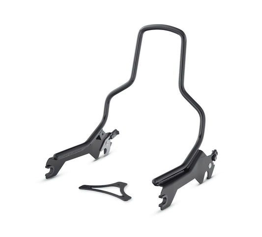 HOLDFAST SISSY BAR UPRIGHT  WIDE (240MM) - STANDARD HEIGHT - GLOSS BLACK