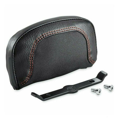 BACKREST PAD, COMPACT- FXBR, RED STITCH
