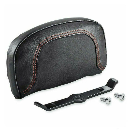 BACKREST PAD, COMPACT- FXBR, RED STITCH