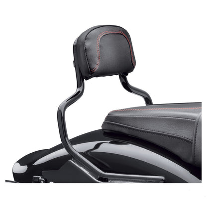 BACKREST PAD, COMPACT- FXBR, RED STITCH