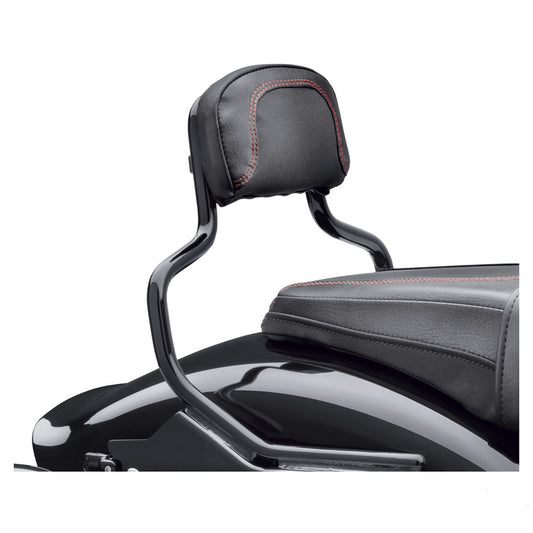 BACKREST PAD, COMPACT- FXBR, RED STITCH