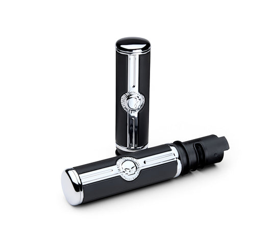 WILLIE G SKULL HAND GRIPS - GEN 2 (CHROME)
