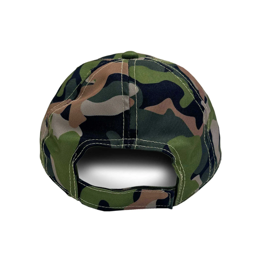 CAMO PRINT TWILL CAP