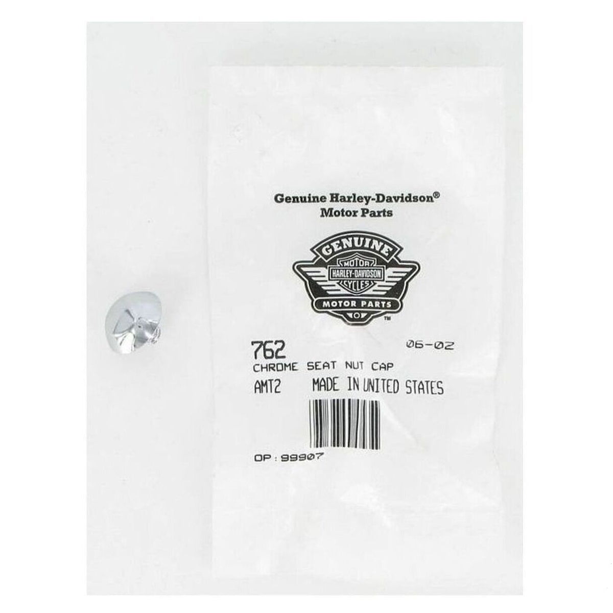 CAP COVER -  SEAT NUT KIT , CHROME